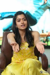 Rashmika Mandanna at Bheeshma Movie Interview